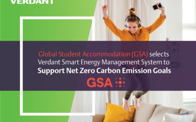 Global Student Accommodation (GSA) Selects Verdant Smart Energy Management System